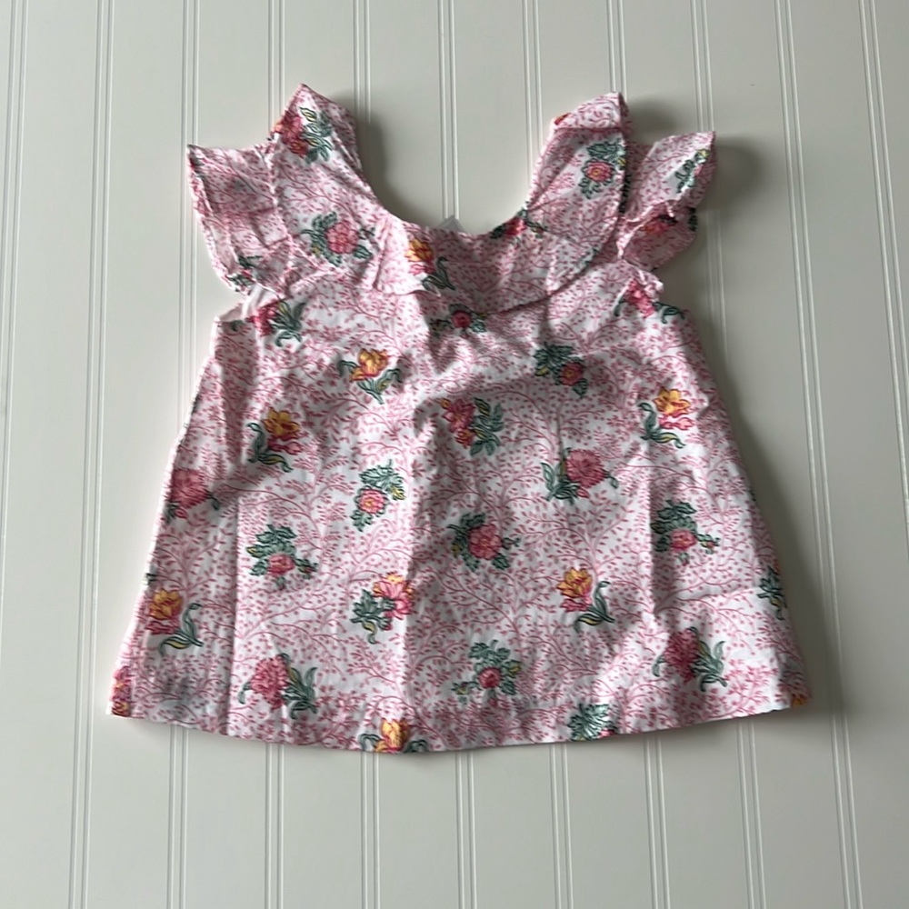 Janie and Jack | Toddler Girl Floral Tank